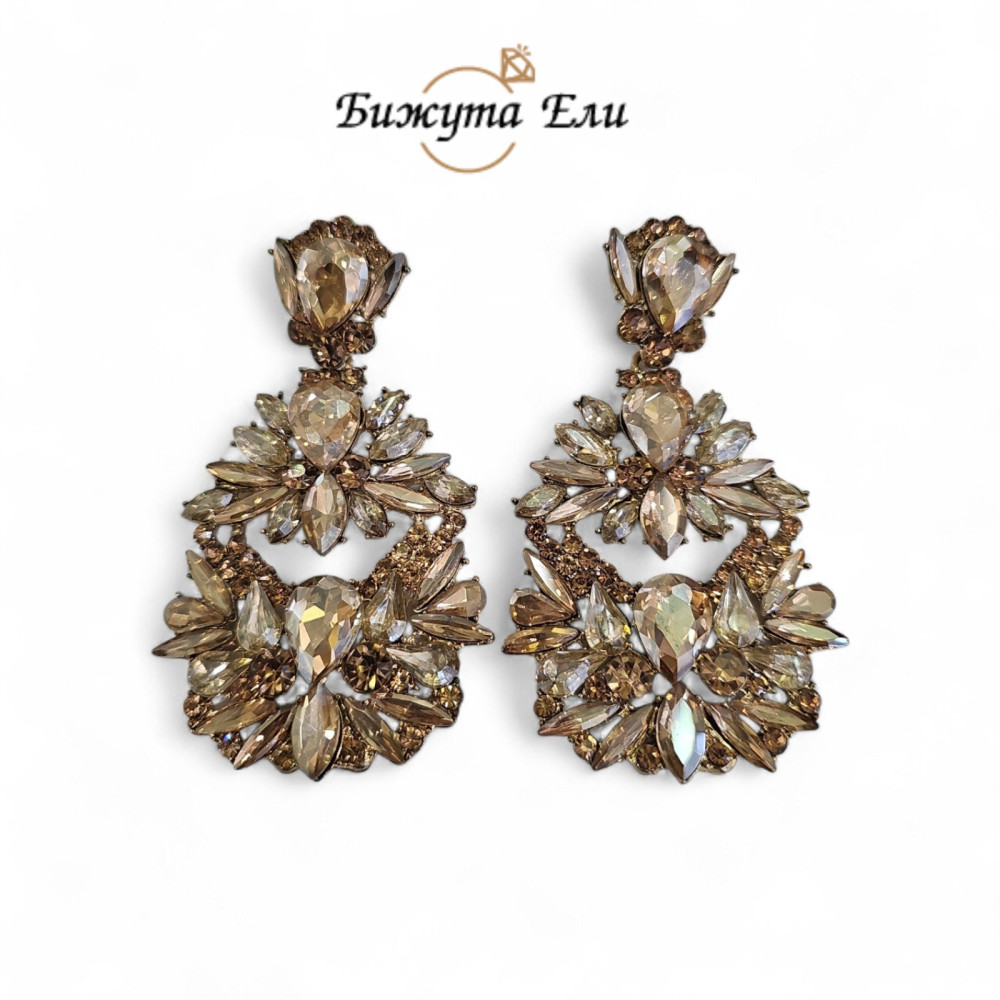 Официални обеци голд