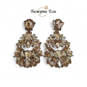 Официални обеци голд