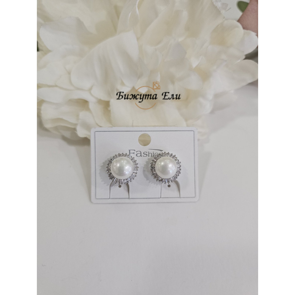 Обеци с  клипс