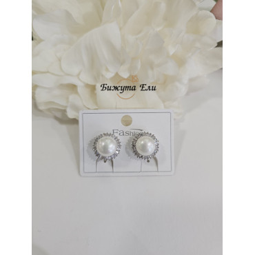 Обеци с  клипс