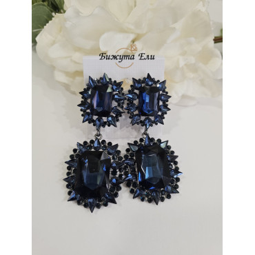 Обеци с клипс 