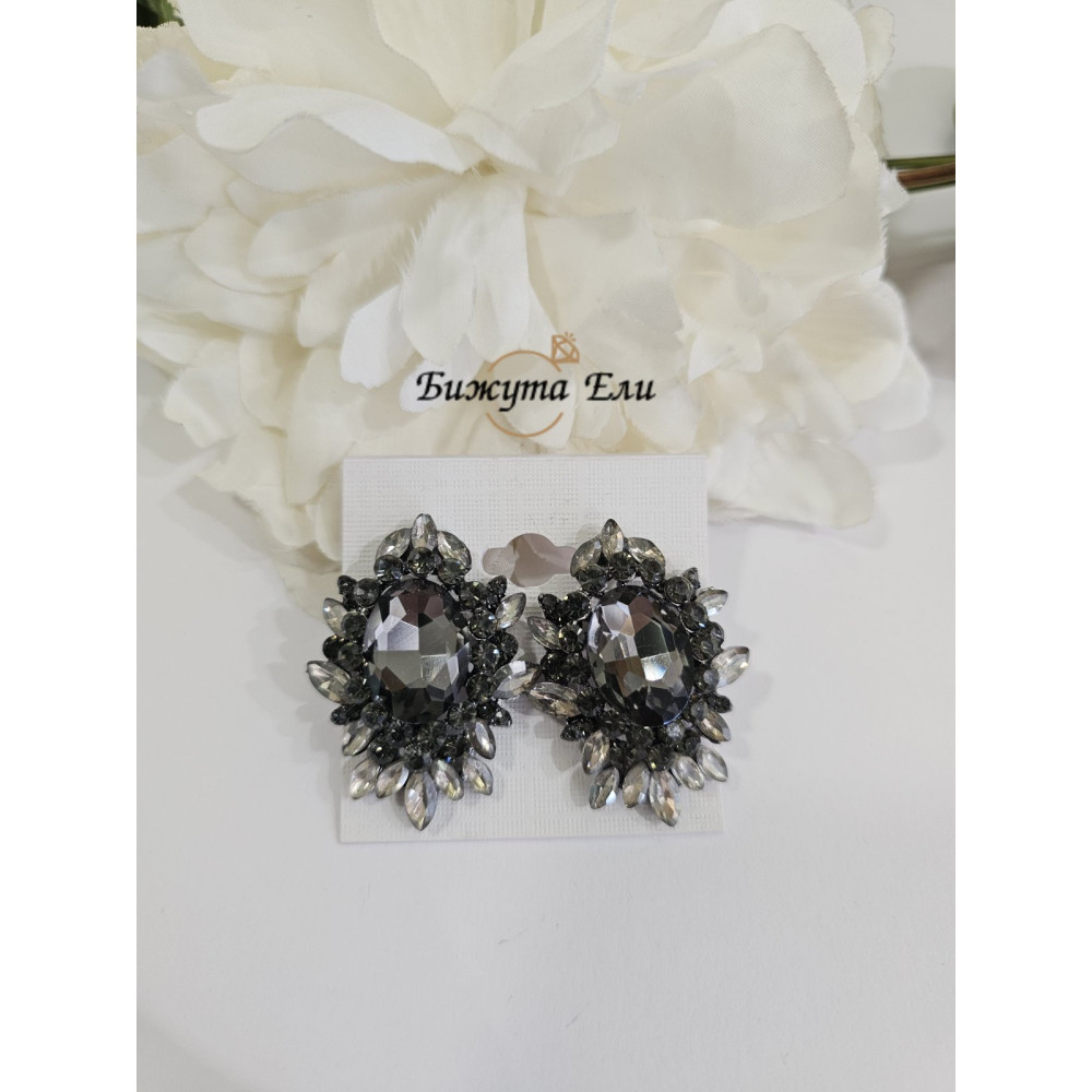 Обеци с клипс 