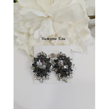 Обеци с клипс 