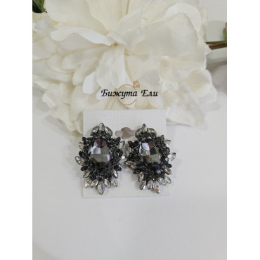 Обеци с клипс 