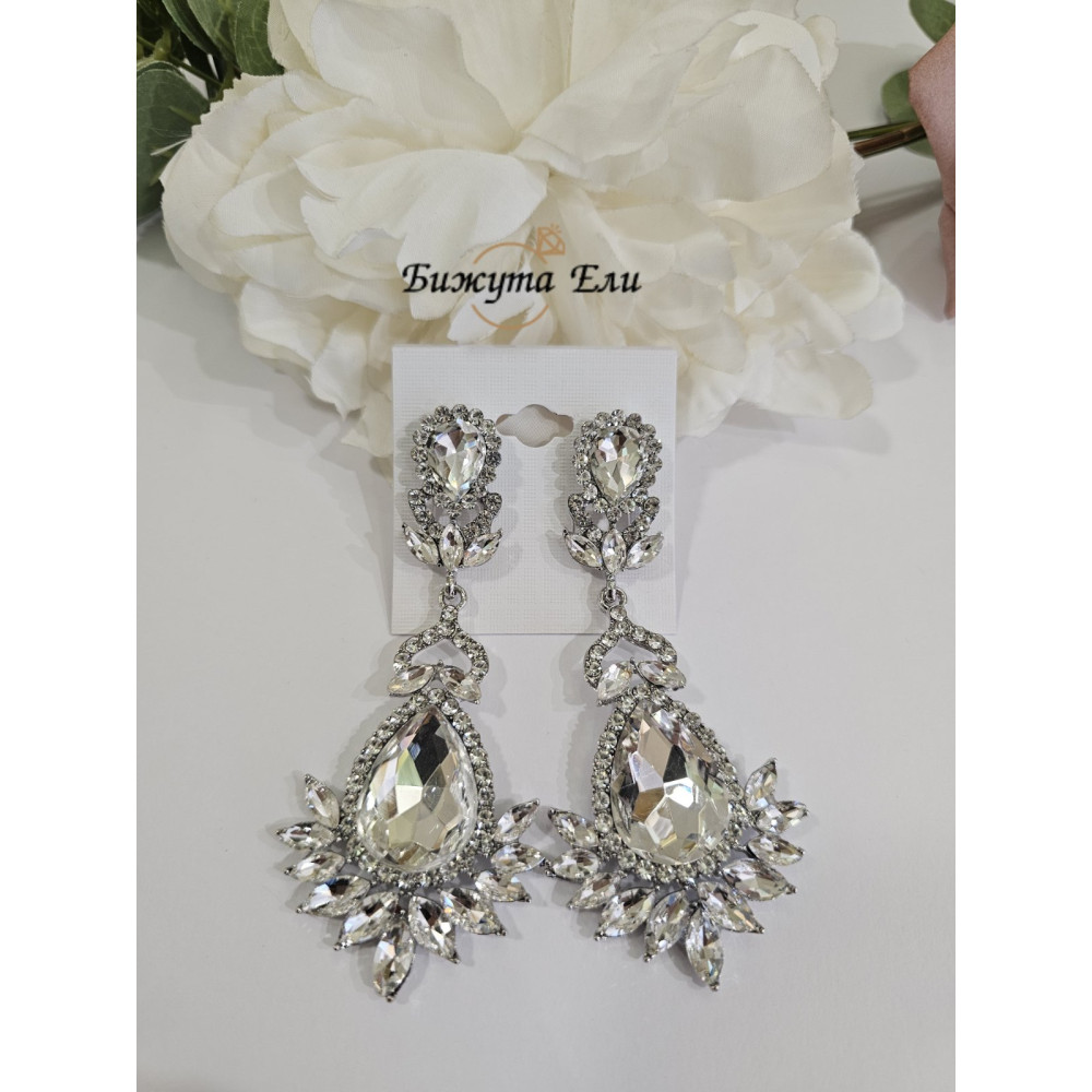 Обеци с клипс 