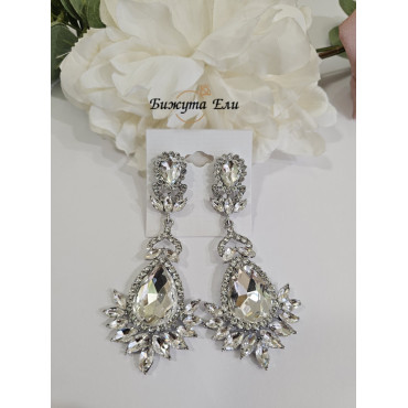 Обеци с клипс 