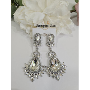 Обеци с клипс 