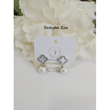 Обеци с клипс 