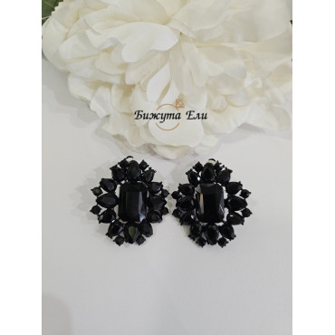 Обеци с клипс 