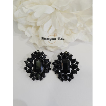 Обеци с клипс 