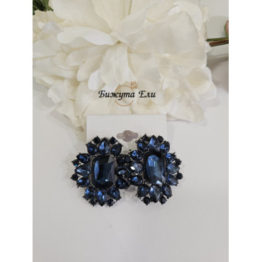 Обеци с клипс 