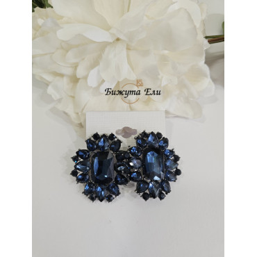 Обеци с клипс 