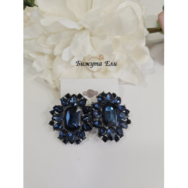 Обеци с клипс 