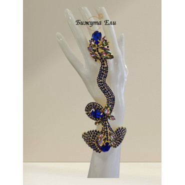 Официална гривна с кристали