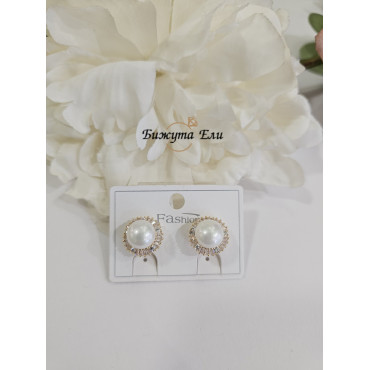 Обеци с клипс