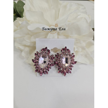 Обеци с клипс